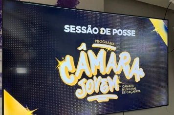 Foto - Posse da Câmara Jovem 2026