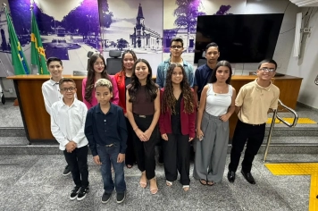 Foto - Posse da Câmara Jovem 2026