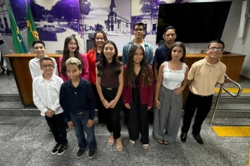 Foto - Posse da Câmara Jovem 2026