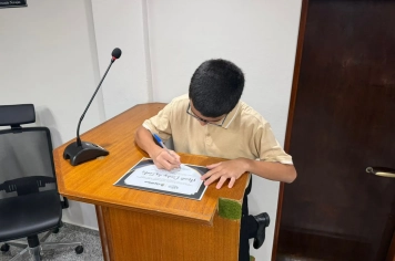 Foto - Posse da Câmara Jovem 2026