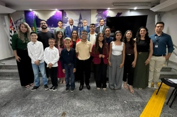 Foto - Posse da Câmara Jovem 2026