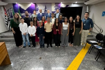 Foto - Posse da Câmara Jovem 2026