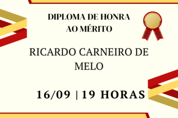 Professor de música Ricardo Carneiro de Melo será homenageado