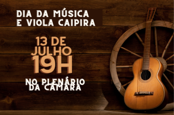 Evento do Dia Municipal da Música e Viola Caipíra acontecerá na próxima quinta