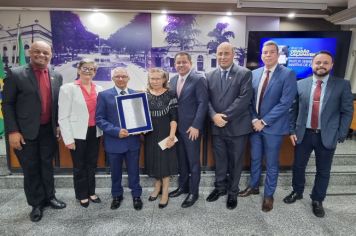 Pastor Sebastião Martins de Castro é homenageado na Câmara