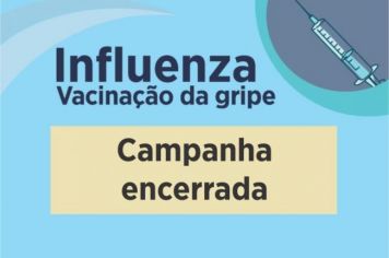 Campanha de vacinação contra a Influenza é encerrada em Caçapava