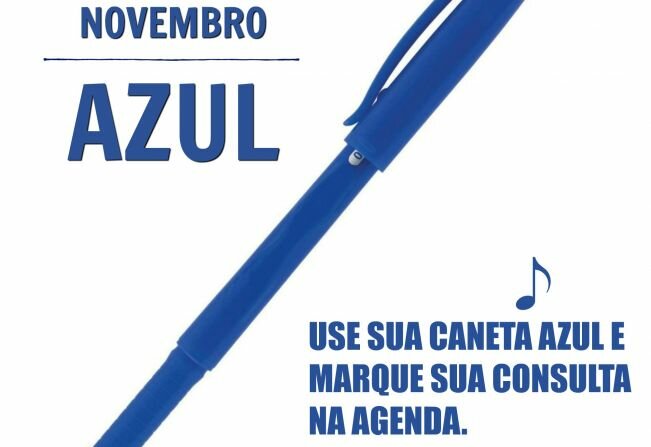 NOVEMBRO É O MÊS DA PREVENÇÃO DO CÂNCER DE PRÓSTATA