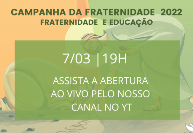 Câmara promove live para Campanha da Fraternidade