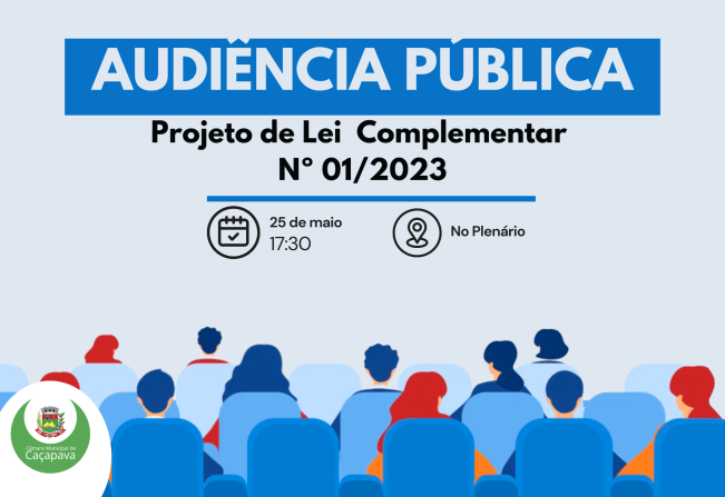 AUDIÊNCIA PÚBLICA : PLC 01/2023