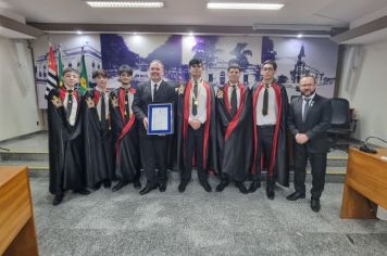 Foto - Dia do Maçom é comemorado na Câmara Municipal